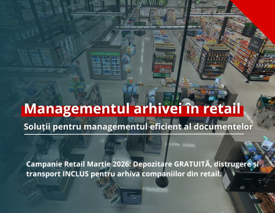 Managementul arhivei în retail – soluții de arhivare și managementul documentelor pentru magazine