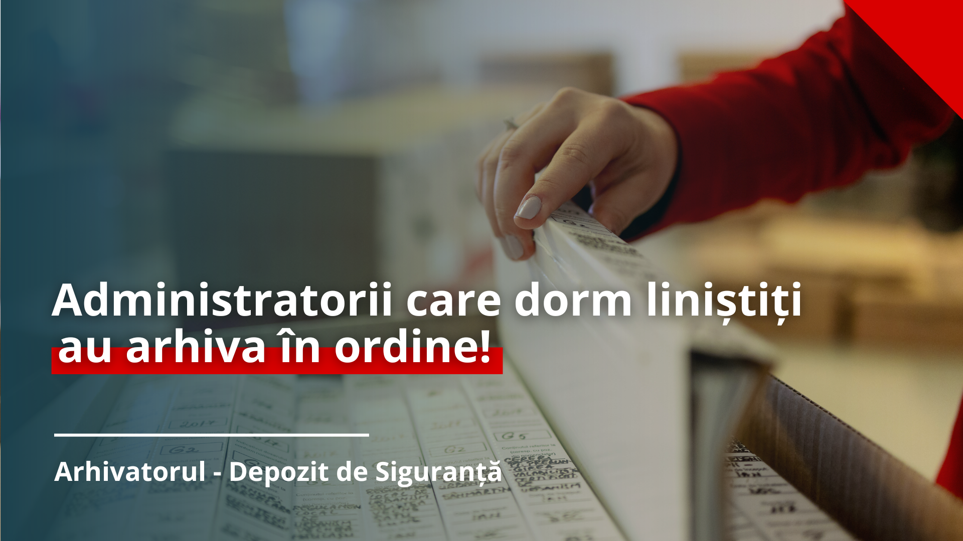 Arhivare documente contabile